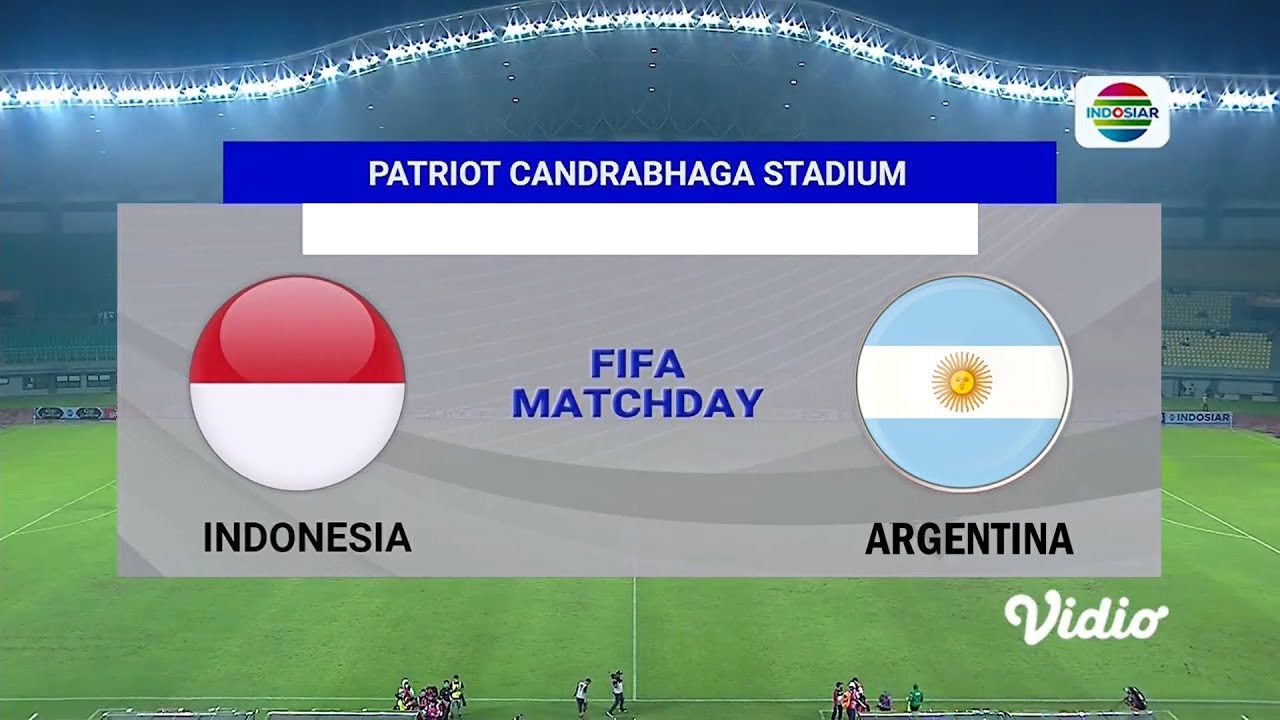 Score Indonesia vs Argentina 2023 Pertandingan yang Mendebarkan