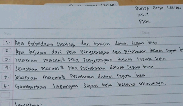 Tujuan dari Permainan Sepak Bola Adalah